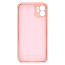 Заредете изображение във визуализатора на галерията – Vennus Silicone Heart Case for Iphone 11 design 1 pink
