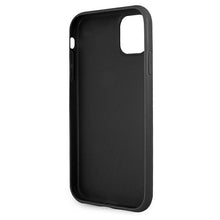 Заредете изображение във визуализатора на галерията – Original Case GUESS 4G Stripe GUHCN614GDGR for Iphone 11/ Xr Gray
