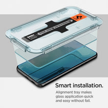 Заредете изображение във визуализатора на галерията – SPIGEN Glas.Tr "Ez Fit" AGL04145 for Samsung Galaxy S22 Plus 2 pieces Black
