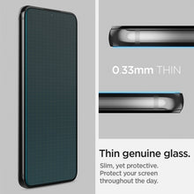 Заредете изображение във визуализатора на галерията – SPIGEN Glas.Tr "Ez Fit" AGL04145 for Samsung Galaxy S22 Plus 2 pieces Black
