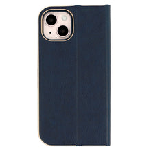 Заредете изображение във визуализатора на галерията – Book Case with frame for Iphone 13 Pro Max navy
