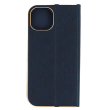 Заредете изображение във визуализатора на галерията – Book Case with frame for Iphone 13 Pro Max navy
