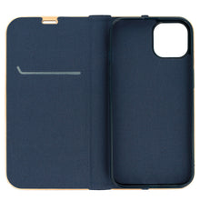 Заредете изображение във визуализатора на галерията – Book Case with frame for Samsung Galaxy S22 navy
