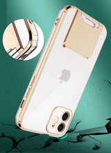 Заредете изображение във визуализатора на галерията – Tel Protect Kickstand Luxury Case for Iphone 13 Purple

