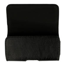 Заредете изображение във визуализатора на галерията – WONDER Belt Holster (SIZE 13) for Iphone 7/8/11 Pro/12 Mini/13 Mini/SE 2020/SE 2022/X/XS black, leather
