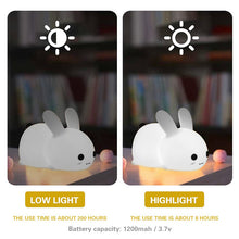 Заредете изображение във визуализатора на галерията – Night lamp JX-YD-02 Bunny
