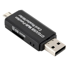 Заредете изображение във визуализатора на галерията – Card reader CR03 OTG Micro SD + SD - Micro USB + USB
