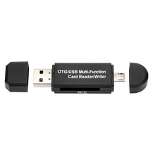 Заредете изображение във визуализатора на галерията – Card reader CR03 OTG Micro SD + SD - Micro USB + USB
