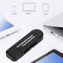 Заредете изображение във визуализатора на галерията – Card reader CR03 OTG Micro SD + SD - Micro USB + USB
