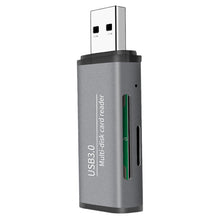 Заредете изображение във визуализатора на галерията – Card reader D-105 Micro SD + SD - USB 3.0
