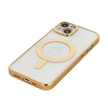 Заредете изображение във визуализатора на галерията – Tel Protect Magsafe Luxury Case for Iphone 13 Mini Gold
