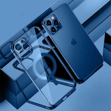 Заредете изображение във визуализатора на галерията – Tel Protect Magsafe Luxury Case for Iphone 11 Navy
