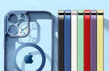 Заредете изображение във визуализатора на галерията – Tel Protect Magsafe Luxury Case for Iphone 13 Mini Navy
