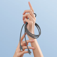 Заредете изображение във визуализатора на галерията – Baseus Cable Jelly Liquid Silica Gel - Type C to Type C - 100W 5A 1,2 metres (CAGD030001) black
