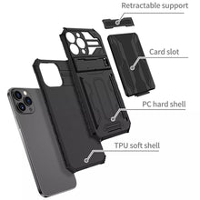 Заредете изображение във визуализатора на галерията – Tel Protect Combo Case for Iphone 13 Pro Max Black
