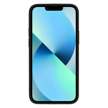 Заредете изображение във визуализатора на галерията – TEL PROTECT Leather Carbon Case for Iphone 13 Mini Black

