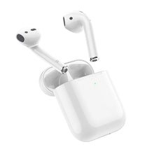 Заредете изображение във визуализатора на галерията – Borofone TWS Bluetooth слушалки BW01 Plus White
