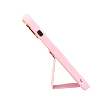 Заредете изображение във визуализатора на галерията – TEL PROTECT Leather Luxury Stand Case for Samsung Galaxy S21 Plus Light pink
