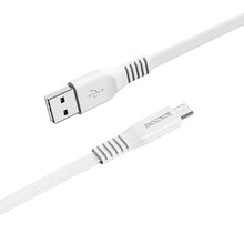 Заредете изображение във визуализатора на галерията – Borofone Cable BX23 Wide Power - USB to MicroUSB - 2,4A 1 metre white
