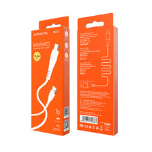 Заредете изображение във визуализатора на галерията – Borofone Cable BX37 Wieldy - USB to Micro USB - 1 metre white
