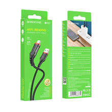 Заредете изображение във визуализатора на галерията – Borofone Cable BX67 - USB to Micro USB - 2,4A 1 metre black
