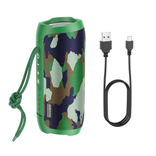 Заредете изображение във визуализатора на галерията – Borofone Portable Bluetooth Speaker BR21 Sports camouflage green

