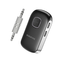 Заредете изображение във визуализатора на галерията – Borofone Transmitter FM BC42 MP3, Bluetooth, microSD to jack 3,5mm port black

