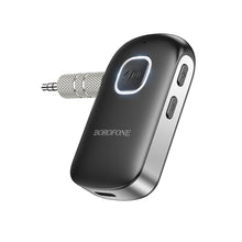 Заредете изображение във визуализатора на галерията – Borofone Transmitter FM BC42 MP3, Bluetooth, microSD to jack 3,5mm port black
