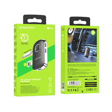 Заредете изображение във визуализатора на галерията – Borofone Transmitter FM BC42 MP3, Bluetooth, microSD to jack 3,5mm port black
