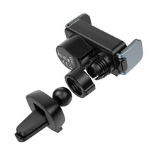 Заредете изображение във визуализатора на галерията – Borofone Car holder BH66 Smart with air vent mount black
