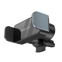 Заредете изображение във визуализатора на галерията – Borofone Car holder BH66 Smart with air vent mount black
