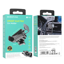 Заредете изображение във визуализатора на галерията – Borofone Car holder BH66 Smart with air vent mount black
