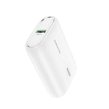 Заредете изображение във визуализатора на галерията – Borofone Power Bank 10000mAh BJ21 - USB + Type C - PD 20W QC 3.0 18W white
