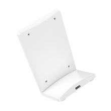 Заредете изображение във визуализатора на галерията – Borofone Wireless induction charger BQ16 Cool Creation with stand 15W white
