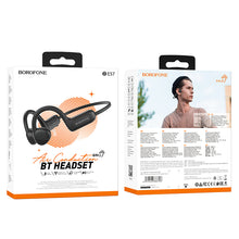Заредете изображение във визуализатора на галерията – Borofone Sports earphones BE57 Charm bluetooth black

