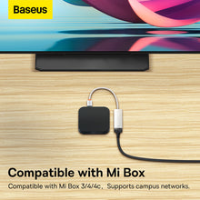 Заредете изображение във визуализатора на галерията – Baseus Adapter Lite Series - USB to RJ45 - 100 Mbps (WKQX000002) white
