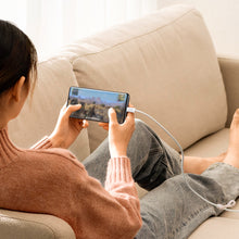 Заредете изображение във визуализатора на галерията – Baseus Cable Dynamic - USB to Type C - 100W 5A 1 metre (CALD000602) white
