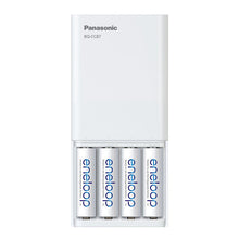 Заредете изображение във визуализатора на галерията – Charger Panasonic BQ-CC87USB + 4 x R6/AA ENELOOP 1900mAh Power Bank
