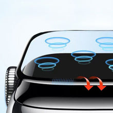 Заредете изображение във визуализатора на галерията – Tempered Glass HARD PMMA Full Glue Watch Protector for Apple Watch Series 7 45mm

