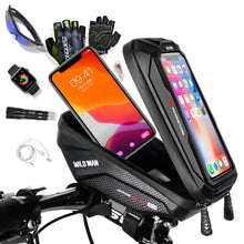 Заредете изображение във визуализатора на галерията – WILDMAN Bicycle bag X1 waterproof 1L
