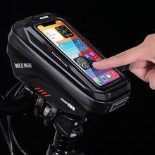 Заредете изображение във визуализатора на галерията – WILDMAN Bicycle bag XS1 waterproof 1L
