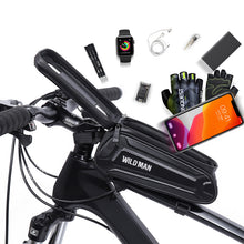 Заредете изображение във визуализатора на галерията – WILDMAN Bicycle bag SX3 waterproof 1L
