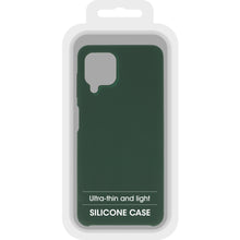 Заредете изображение във визуализатора на галерията – Vennus Case Silicone Lite for Samsung Galaxy A22 4G/M22 4G dark green
