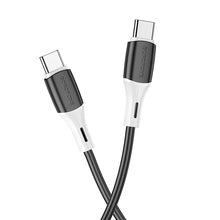 Заредете изображение във визуализатора на галерията – Borofone Cable BX79 - Type C na Type C - 60W 3A 1 metre black
