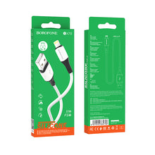 Заредете изображение във визуализатора на галерията – Borofone Cable BX79 - USB to Lightning - 2,4A 1 metre white
