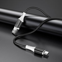 Заредете изображение във визуализатора на галерията – Borofone Cable BX79 - USB to Type C - 3A 1 metre black
