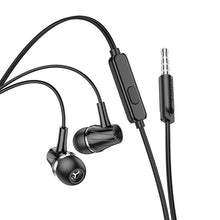 Заредете изображение във визуализатора на галерията – Borofone Earphones BM69 Universal with microphone black

