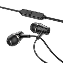Заредете изображение във визуализатора на галерията – Borofone Earphones BM69 Universal with microphone black
