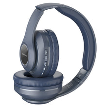 Заредете изображение във визуализатора на галерията – Borofone Headphones BO17 bluetooth navy

