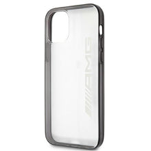 Заредете изображение във визуализатора на галерията – Original AMG Case Metallic Painted Hardcase AMHCP12LAESLBK for Iphone 12 Pro Max Transparent
